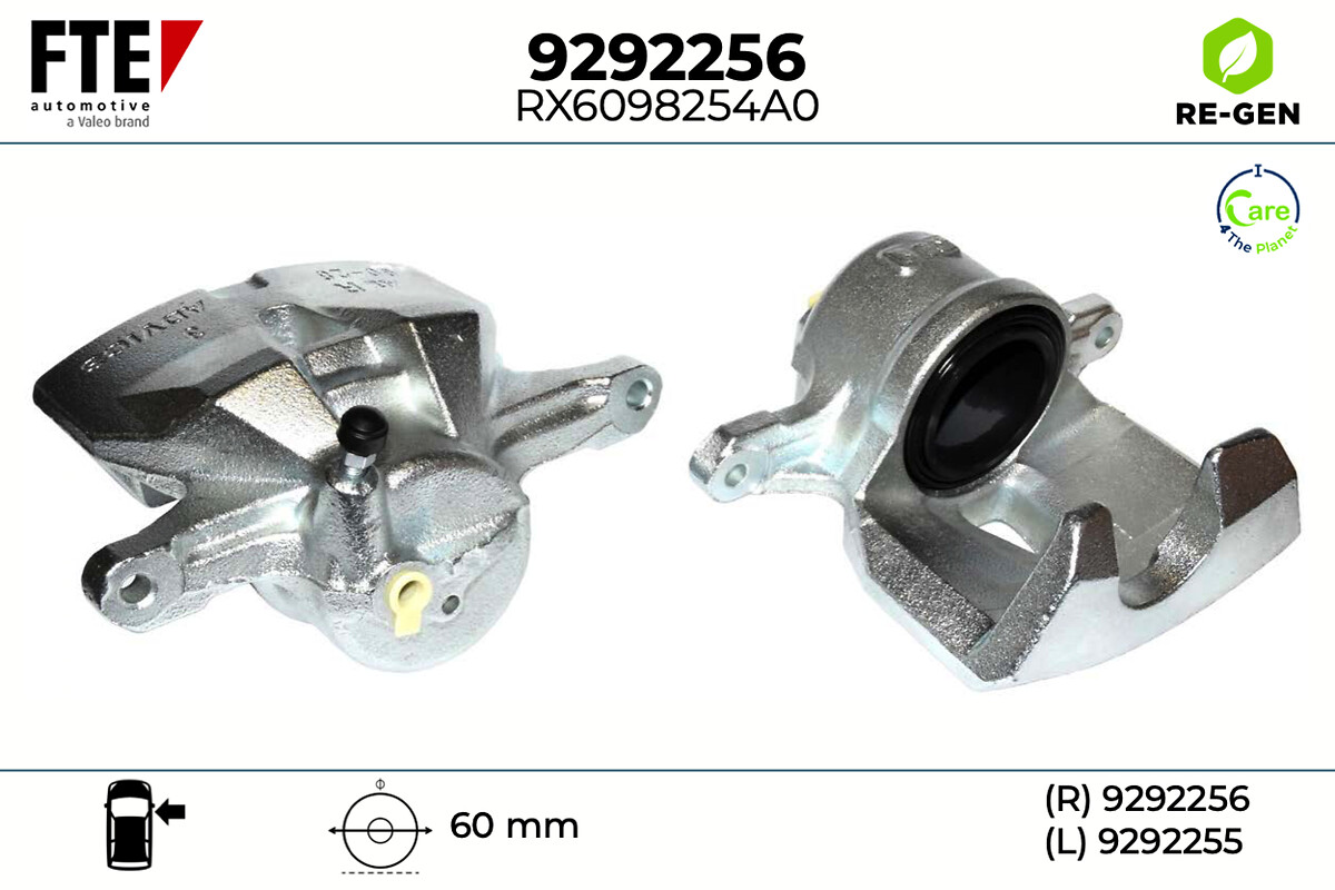 Étrier de frein FTE automotive GmbH ref. 9292256
