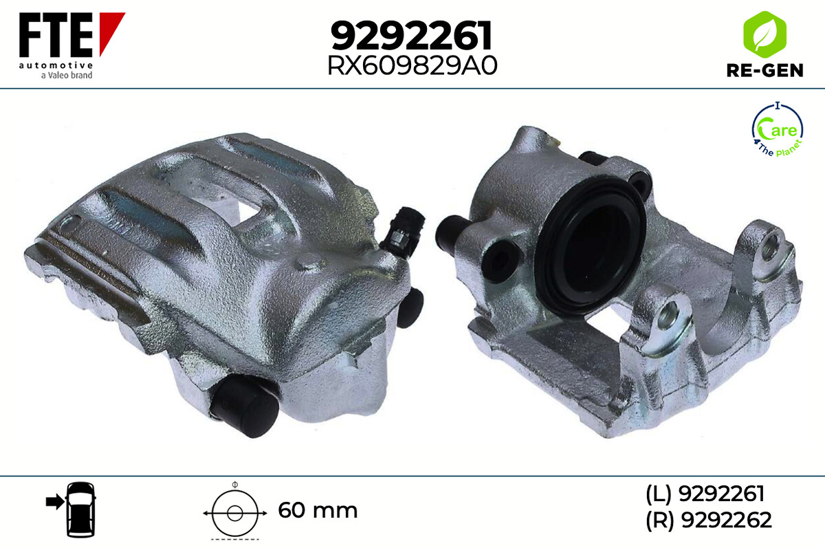Étrier de frein FTE automotive GmbH ref. 9292261