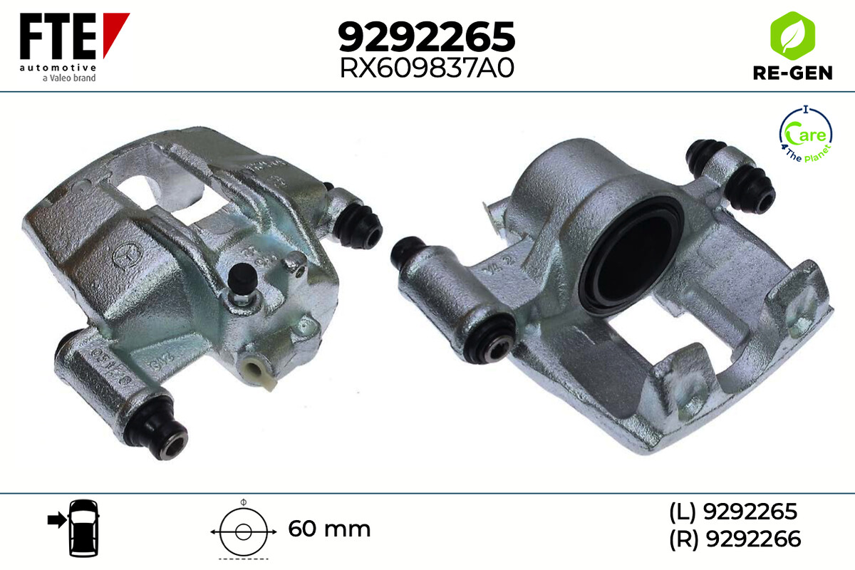 Étrier de frein FTE automotive GmbH ref. 9292265
