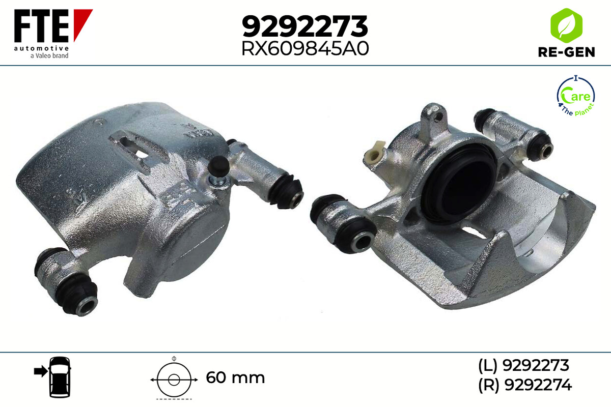 Étrier de frein FTE automotive GmbH ref. 9292273