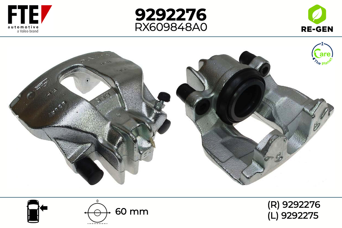 Étrier de frein FTE automotive GmbH ref. 9292276