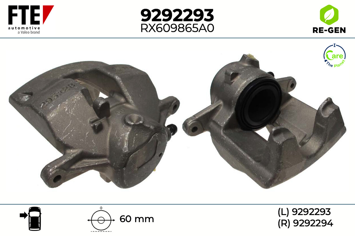 Étrier de frein FTE automotive GmbH ref. 9292293