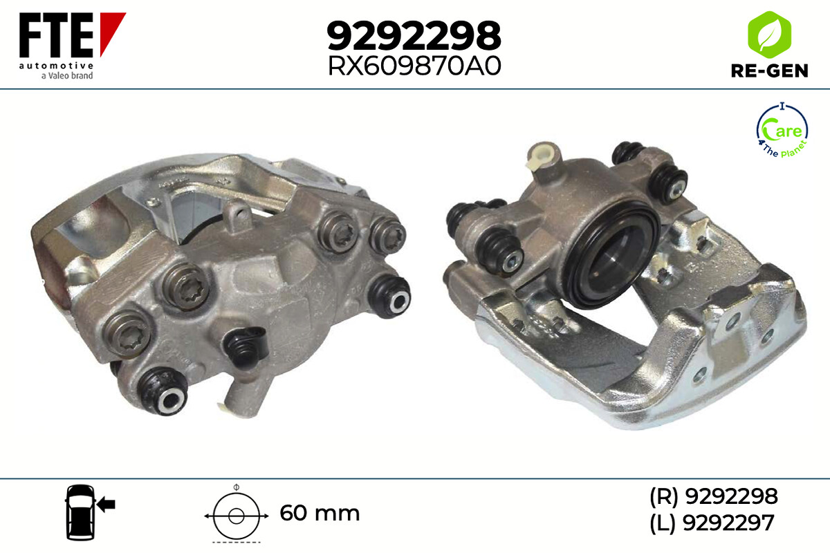 Étrier de frein FTE automotive GmbH ref. 9292298