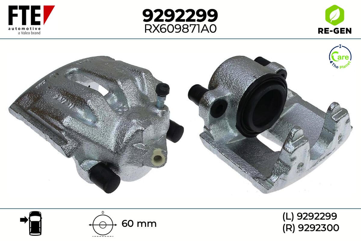 Étrier de frein FTE automotive GmbH ref. 9292299