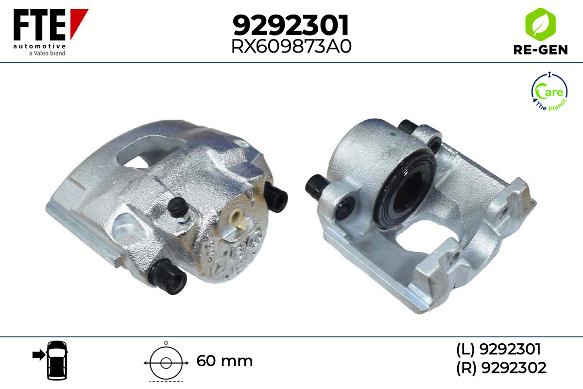 Étrier de frein FTE automotive GmbH ref. 9292301