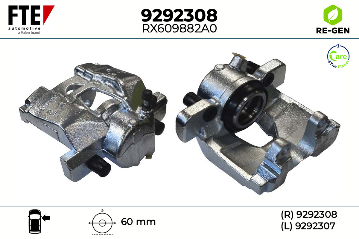 Étrier de frein FTE automotive GmbH ref. 9292308