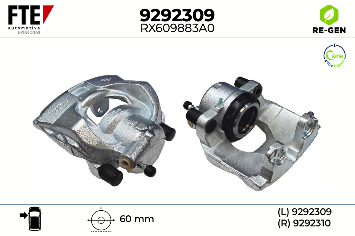 Étrier de frein FTE automotive GmbH ref. 9292309