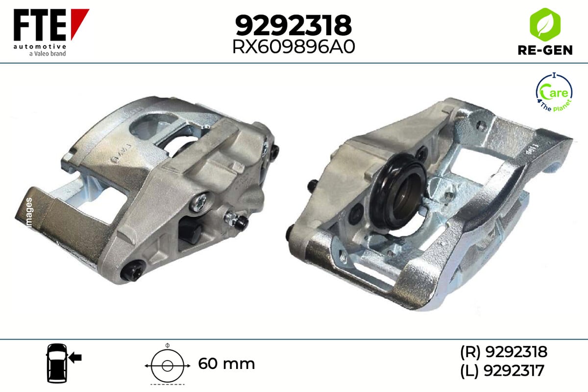 Étrier de frein FTE automotive GmbH ref. 9292318