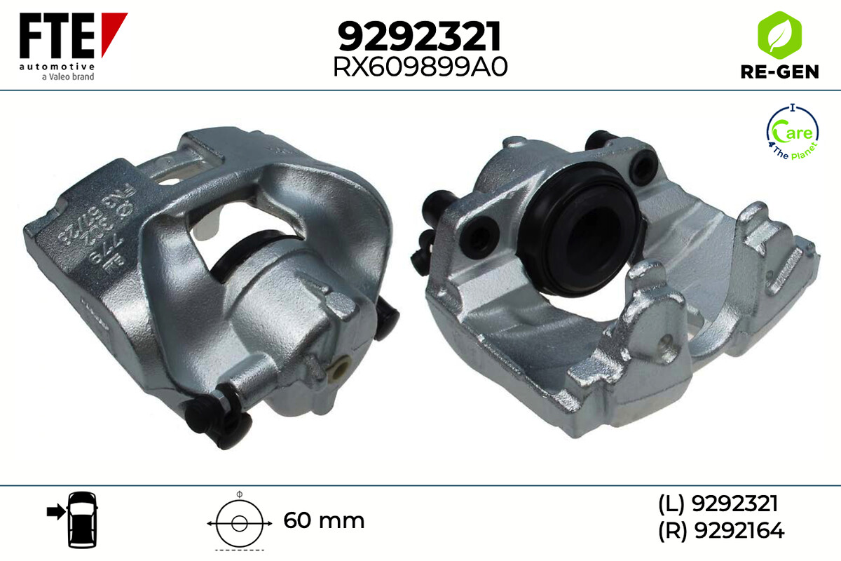 Étrier de frein FTE automotive GmbH ref. 9292321