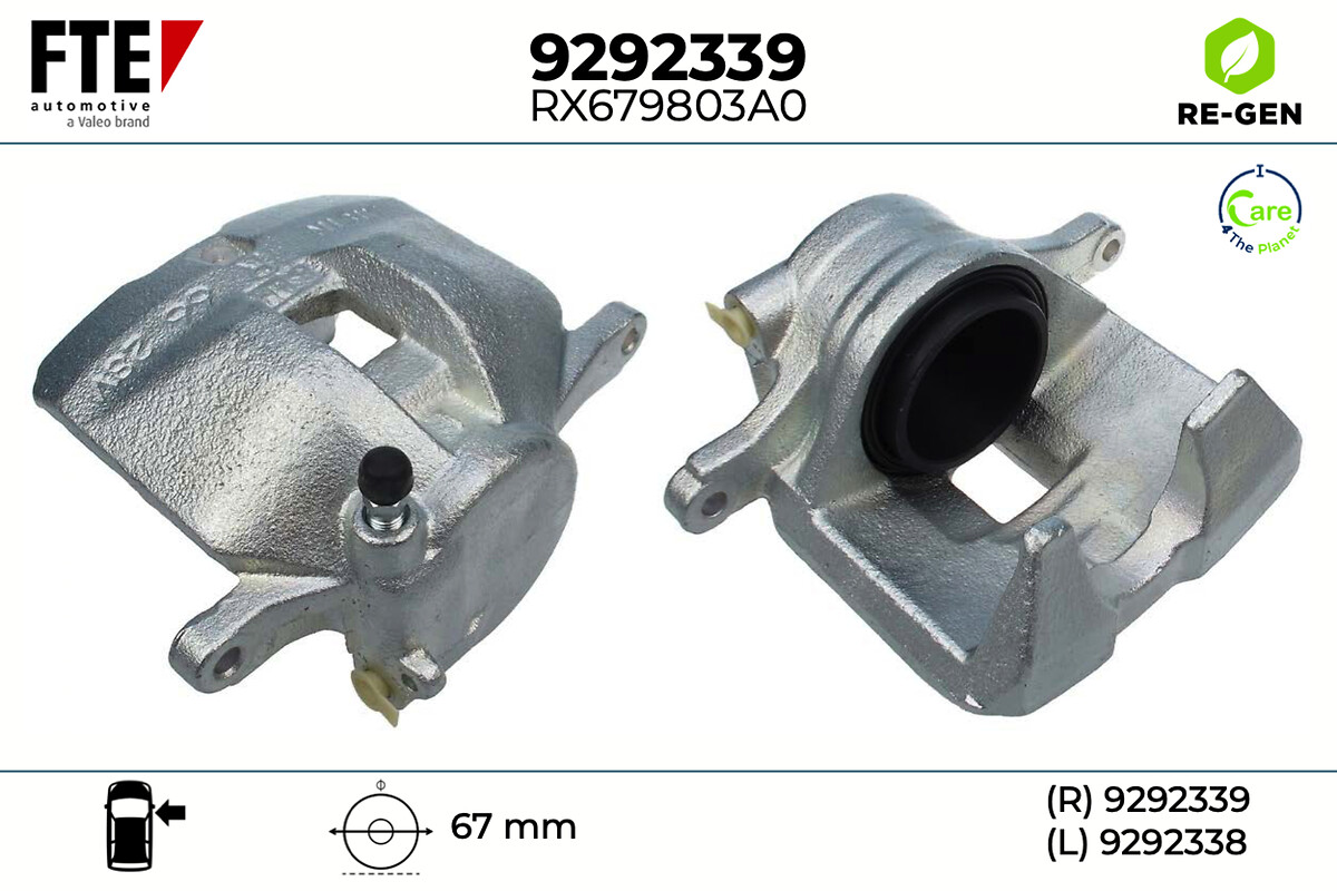 Étrier de frein FTE automotive GmbH 9292339