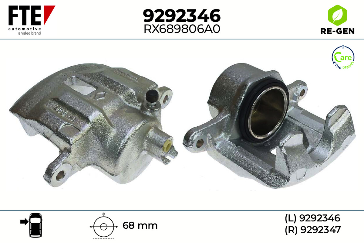 Étrier de frein FTE automotive GmbH ref. 9292346