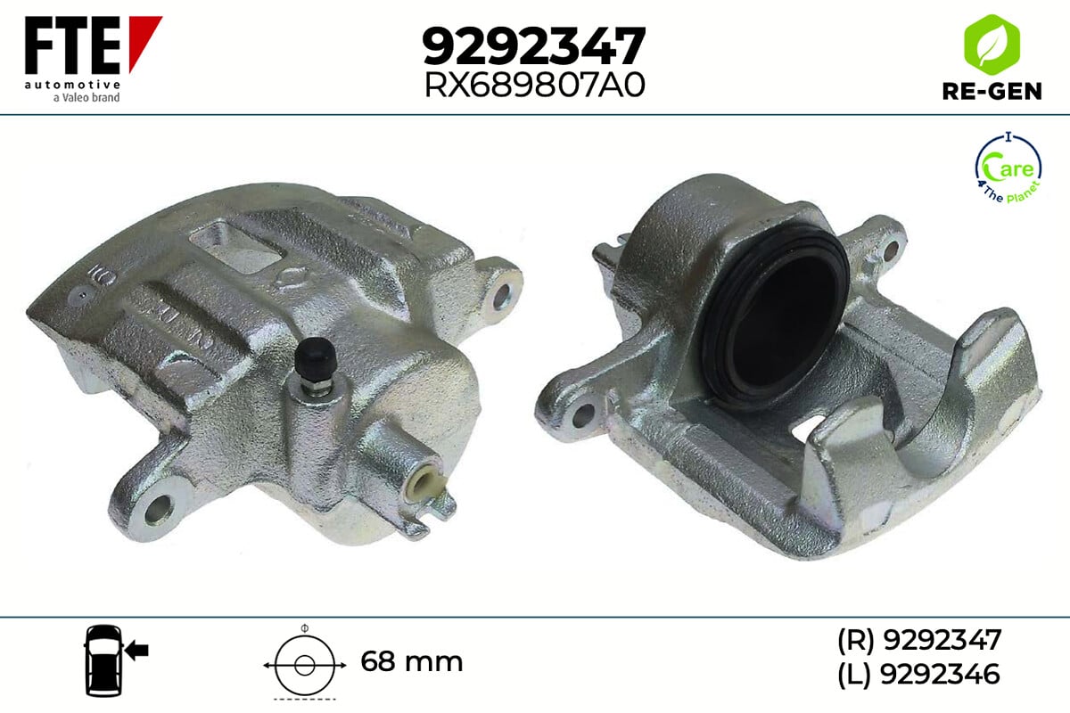 Étrier de frein FTE automotive GmbH 9292347