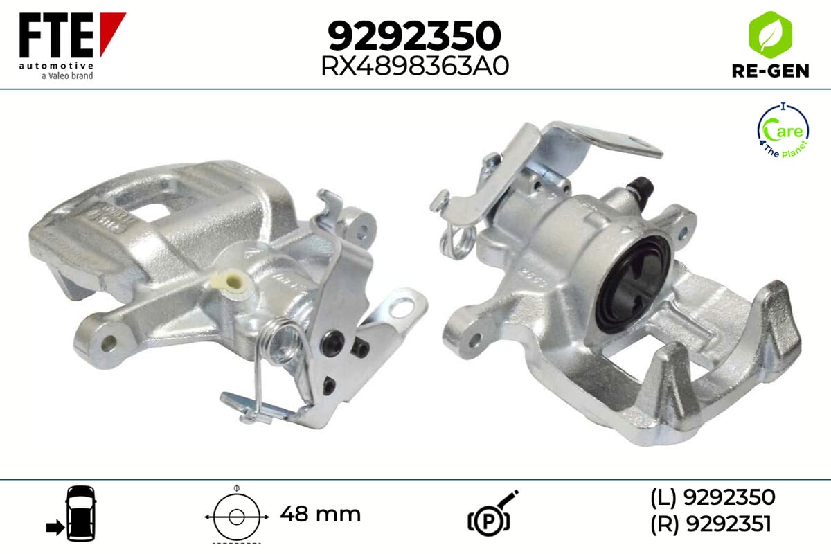 Étrier de frein FTE automotive GmbH ref. 9292350