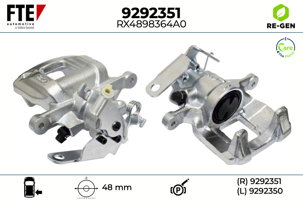 Étrier de frein FTE automotive GmbH ref. 9292351