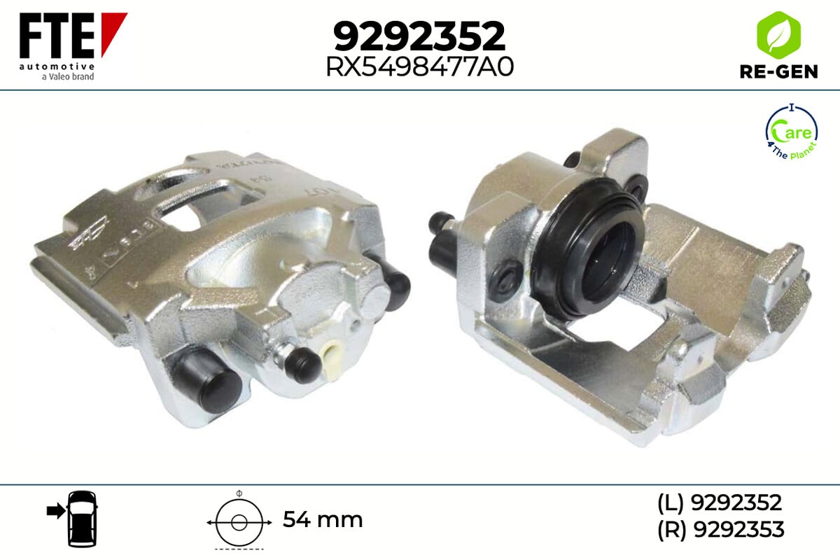 Étrier de frein FTE automotive GmbH ref. 9292352
