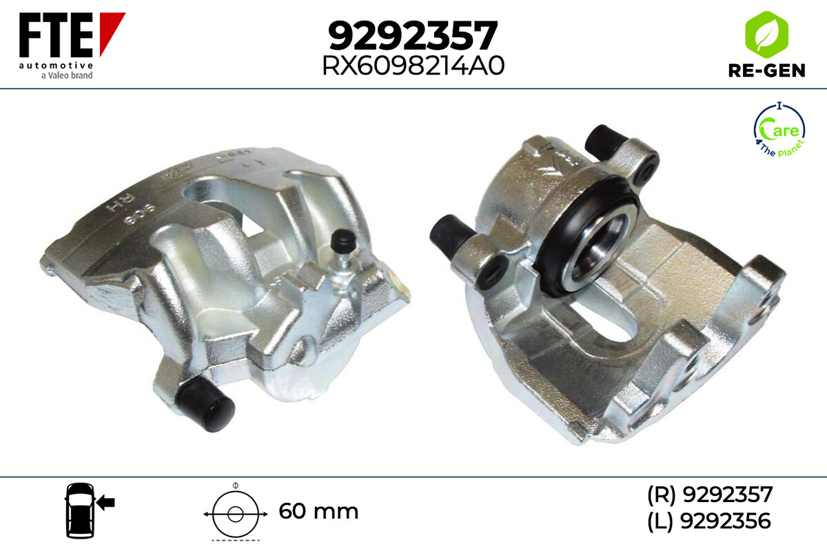 Étrier de frein FTE automotive GmbH ref. 9292357