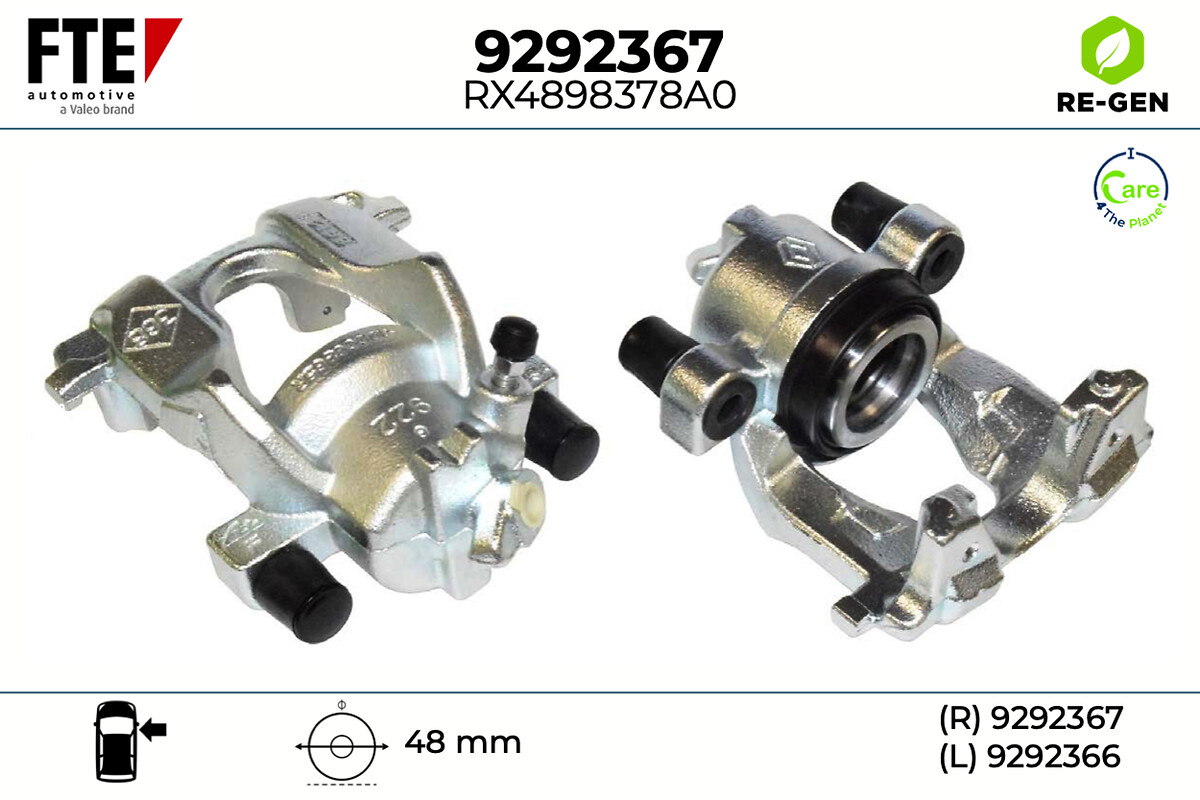 Étrier de frein FTE automotive GmbH ref. 9292367