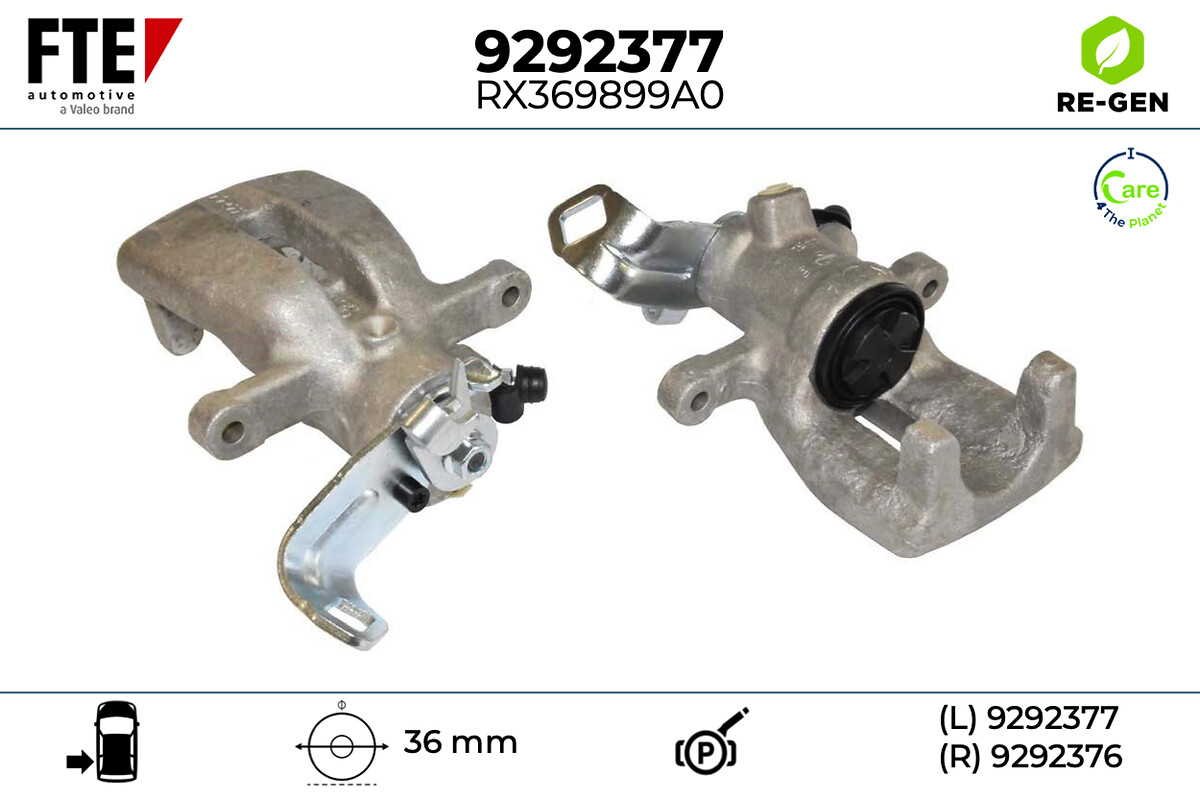 Étrier de frein FTE automotive GmbH ref. 9292377