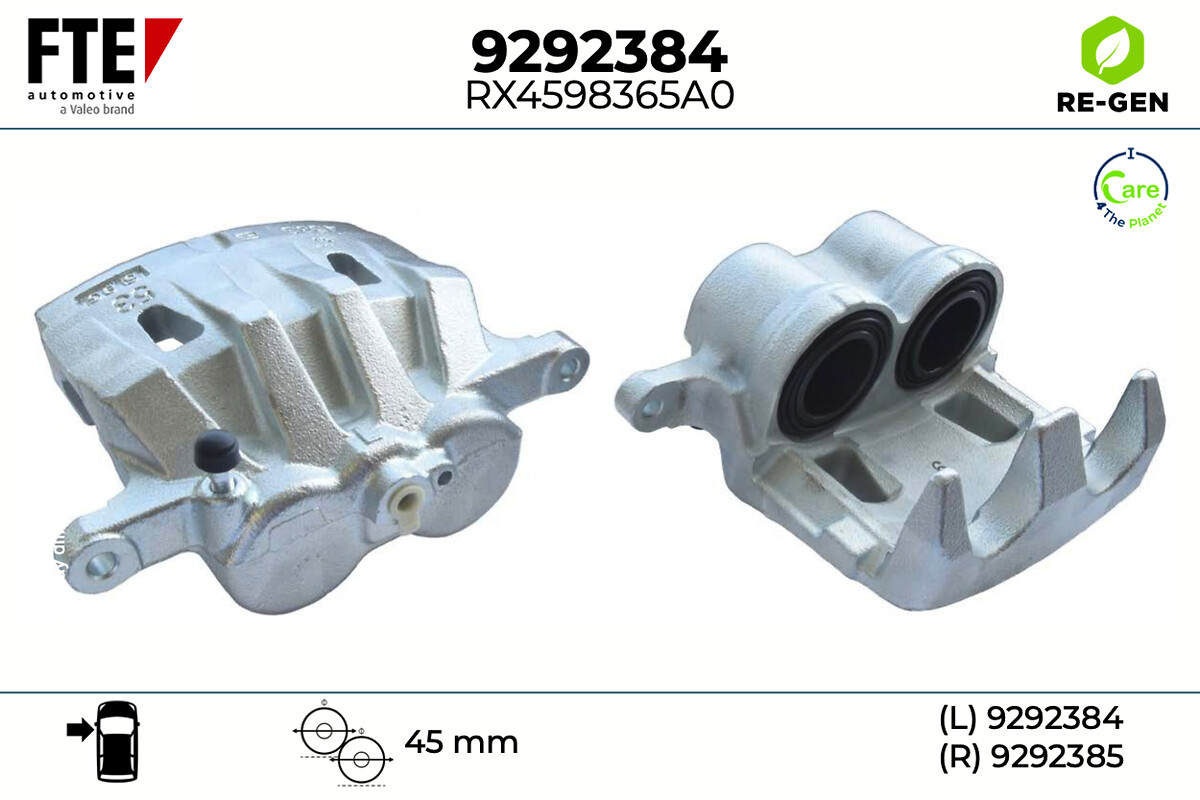 Étrier de frein FTE automotive GmbH ref. 9292384