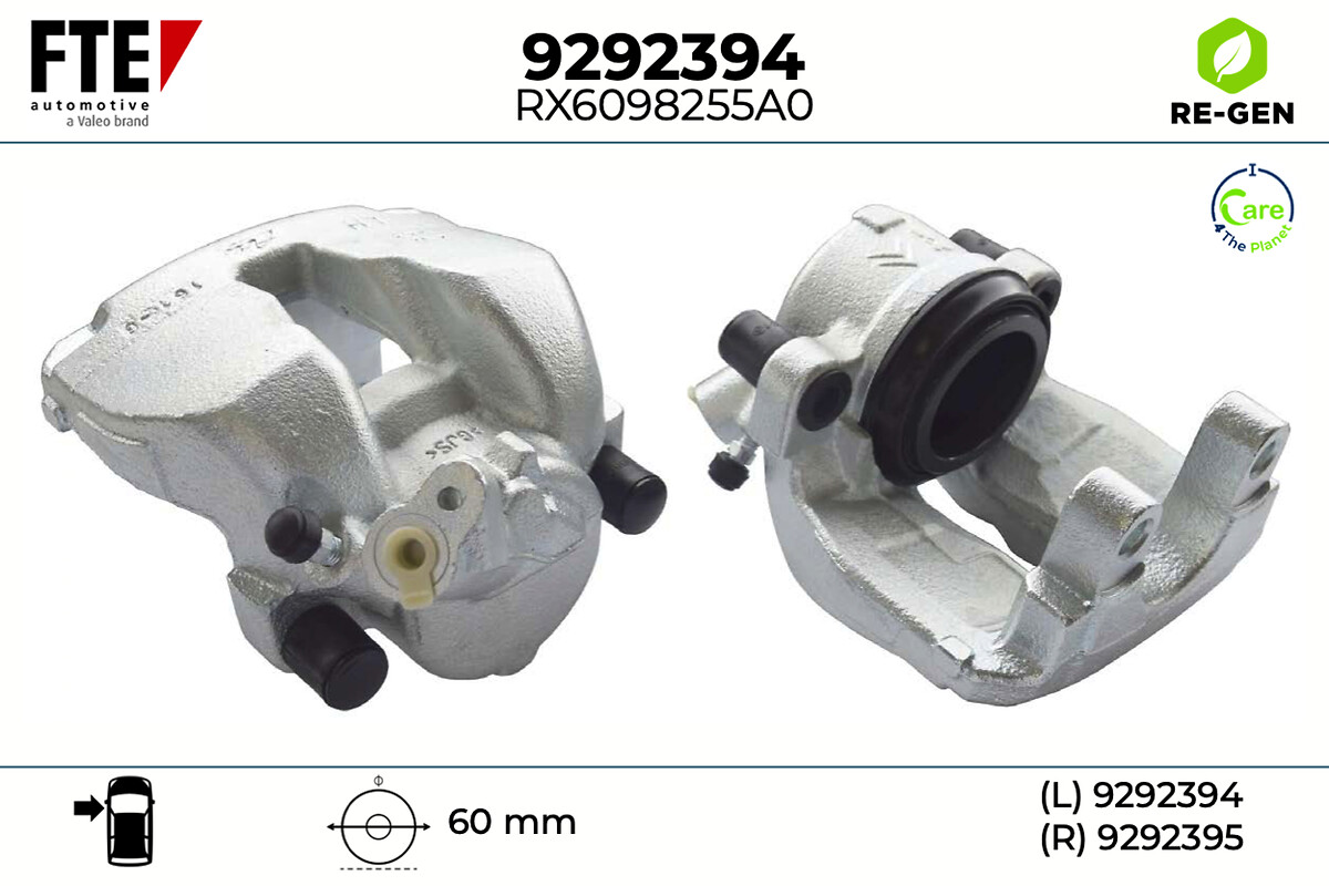 Étrier de frein FTE automotive GmbH ref. 9292394