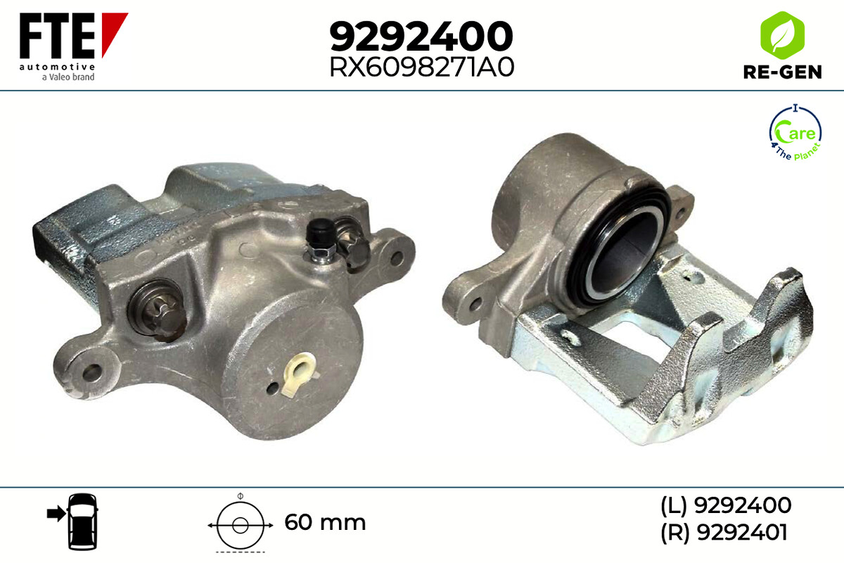 Étrier de frein FTE automotive GmbH ref. 9292400