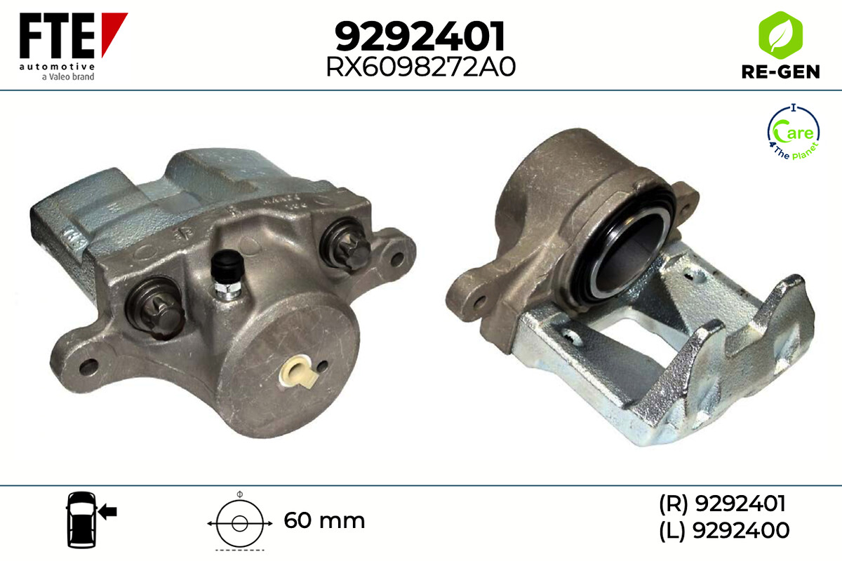 Étrier de frein FTE automotive GmbH ref. 9292401
