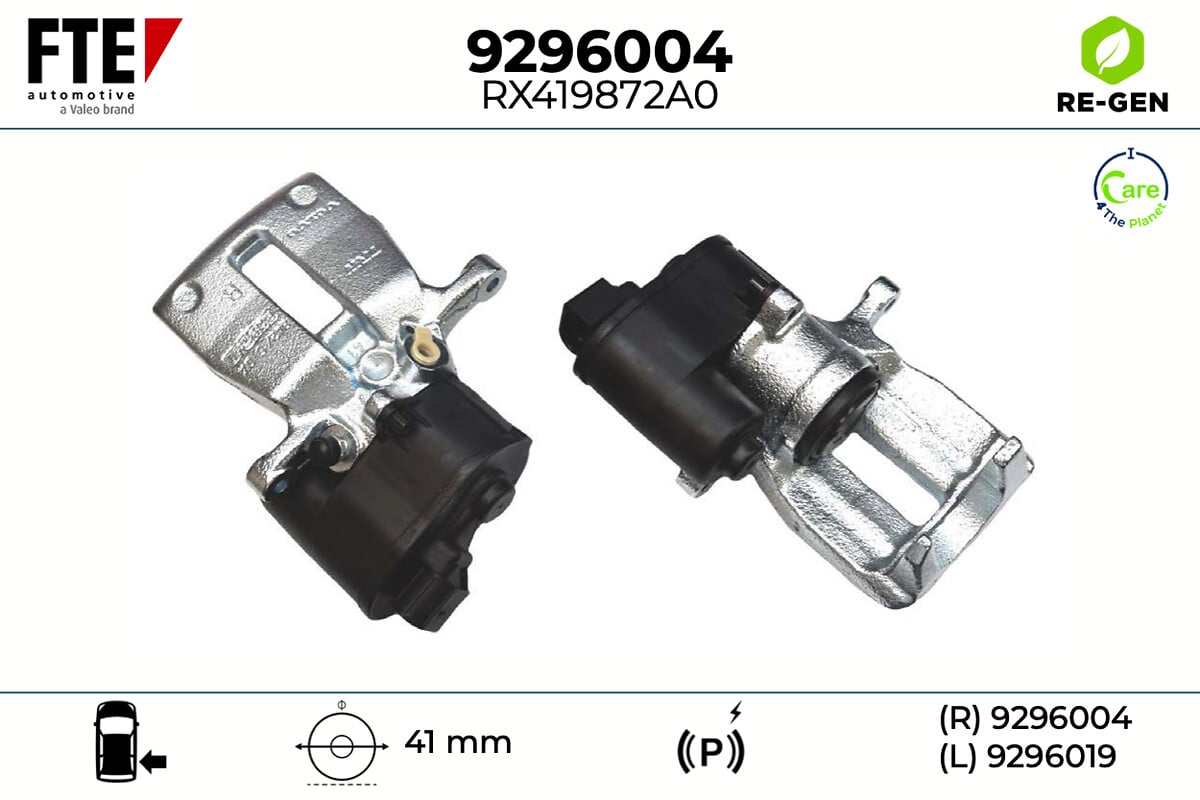 Étrier de frein FTE automotive GmbH ref. 9296004