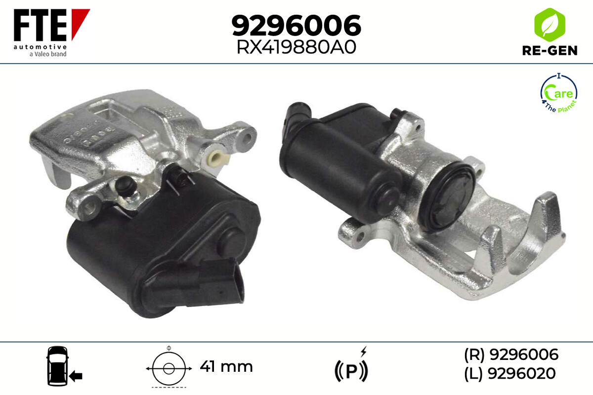 Étrier de frein FTE automotive GmbH ref. 9296006