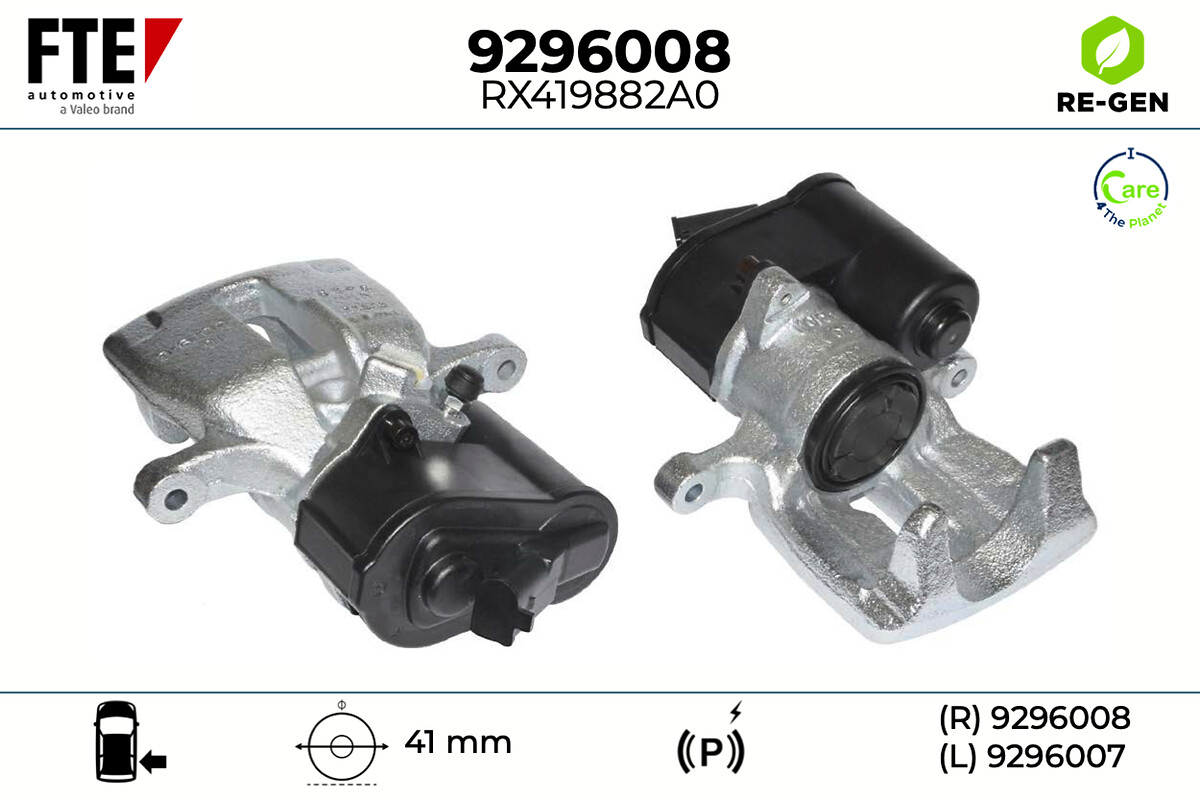 Étrier de frein FTE automotive GmbH ref. 9296008