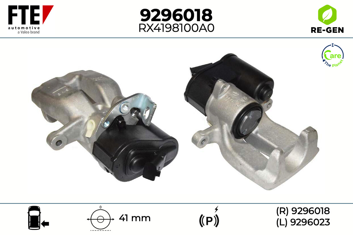 Étrier de frein FTE automotive GmbH ref. 9296018