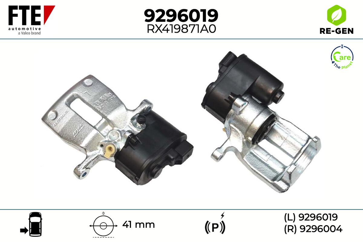 Étrier de frein FTE automotive GmbH ref. 9296019