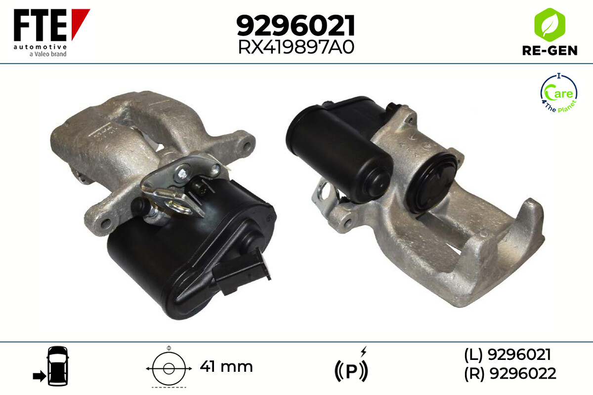 Étrier de frein FTE automotive GmbH ref. 9296021