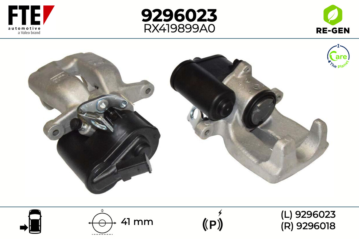 Étrier de frein FTE automotive GmbH ref. 9296023