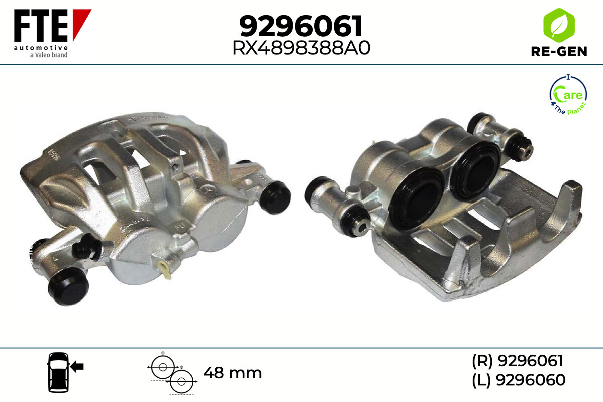 Étrier de frein FTE automotive GmbH ref. 9296061