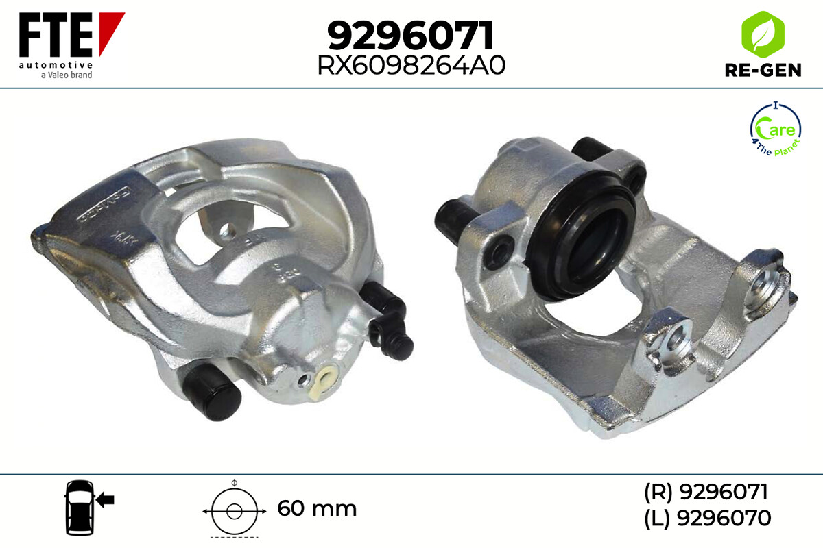 Étrier de frein FTE automotive GmbH ref. 9296071