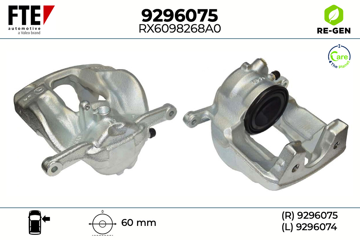 Étrier de frein FTE automotive GmbH 9296075