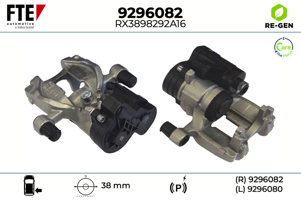 Étrier de frein FTE automotive GmbH ref. 9296082