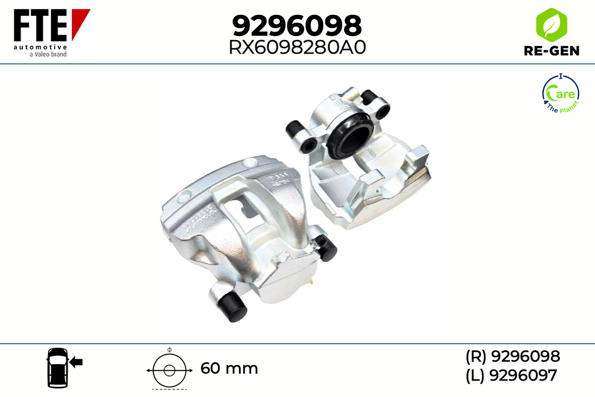Étrier de frein FTE automotive GmbH ref. 9296098