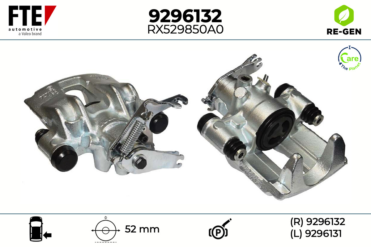 Étrier de frein FTE automotive GmbH ref. 9296132