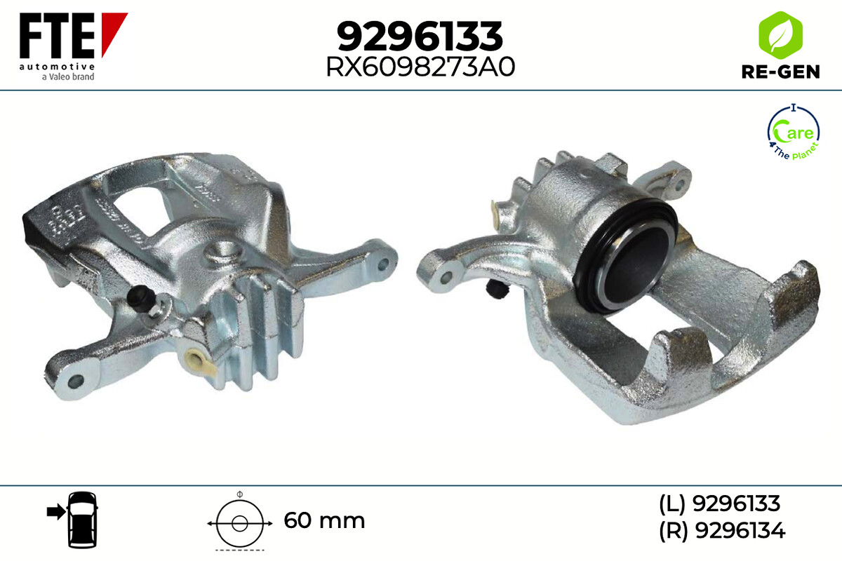 Étrier de frein FTE automotive GmbH ref. 9296133