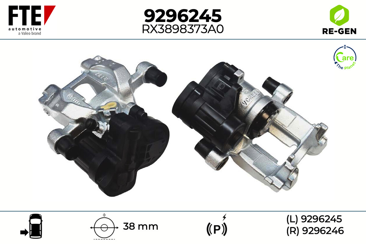 Étrier de frein FTE automotive GmbH ref. 9296245