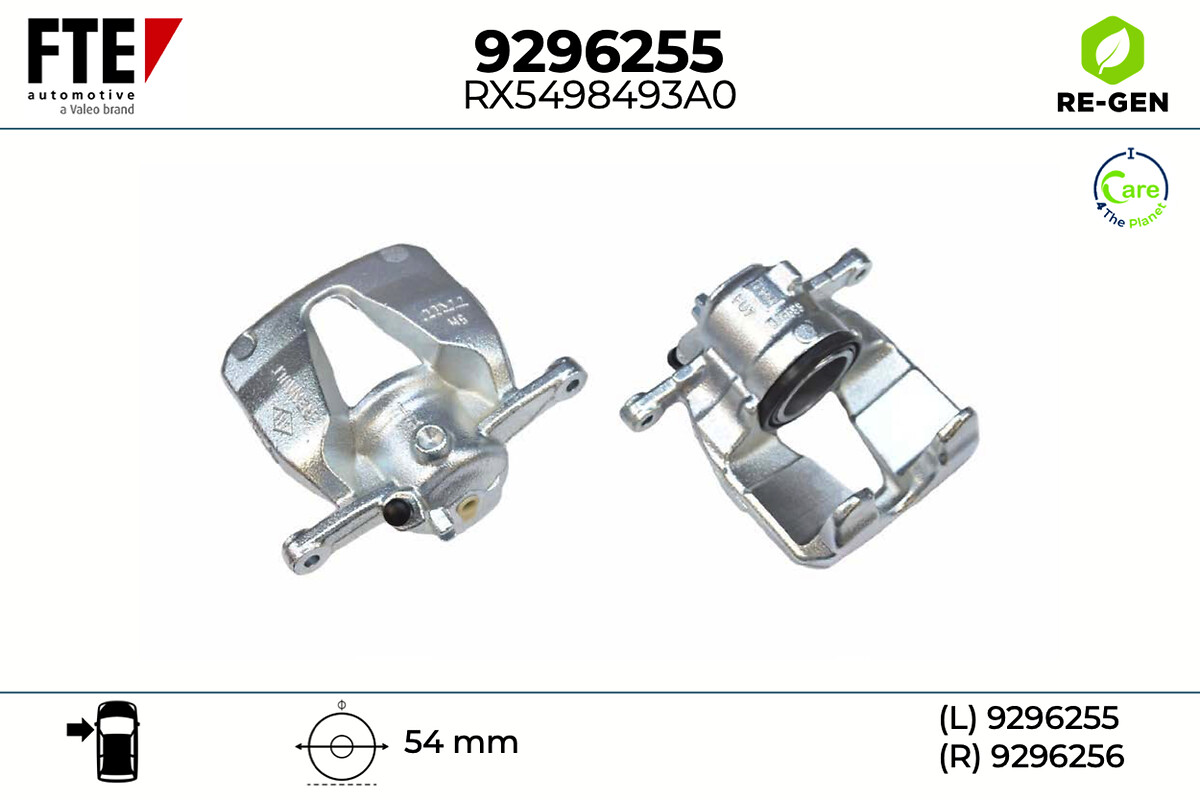 Étrier de frein FTE automotive GmbH ref. 9296255