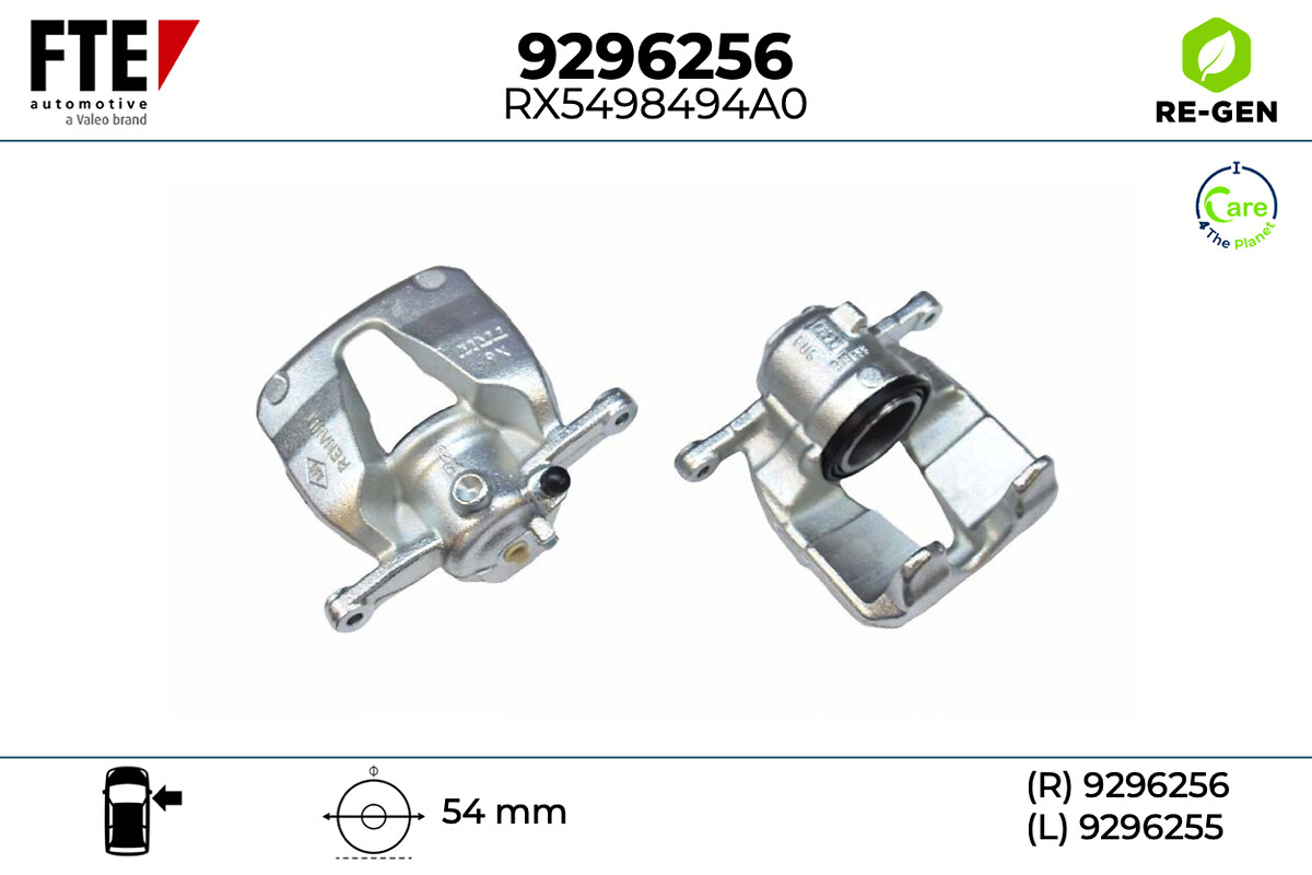 Étrier de frein FTE automotive GmbH ref. 9296256