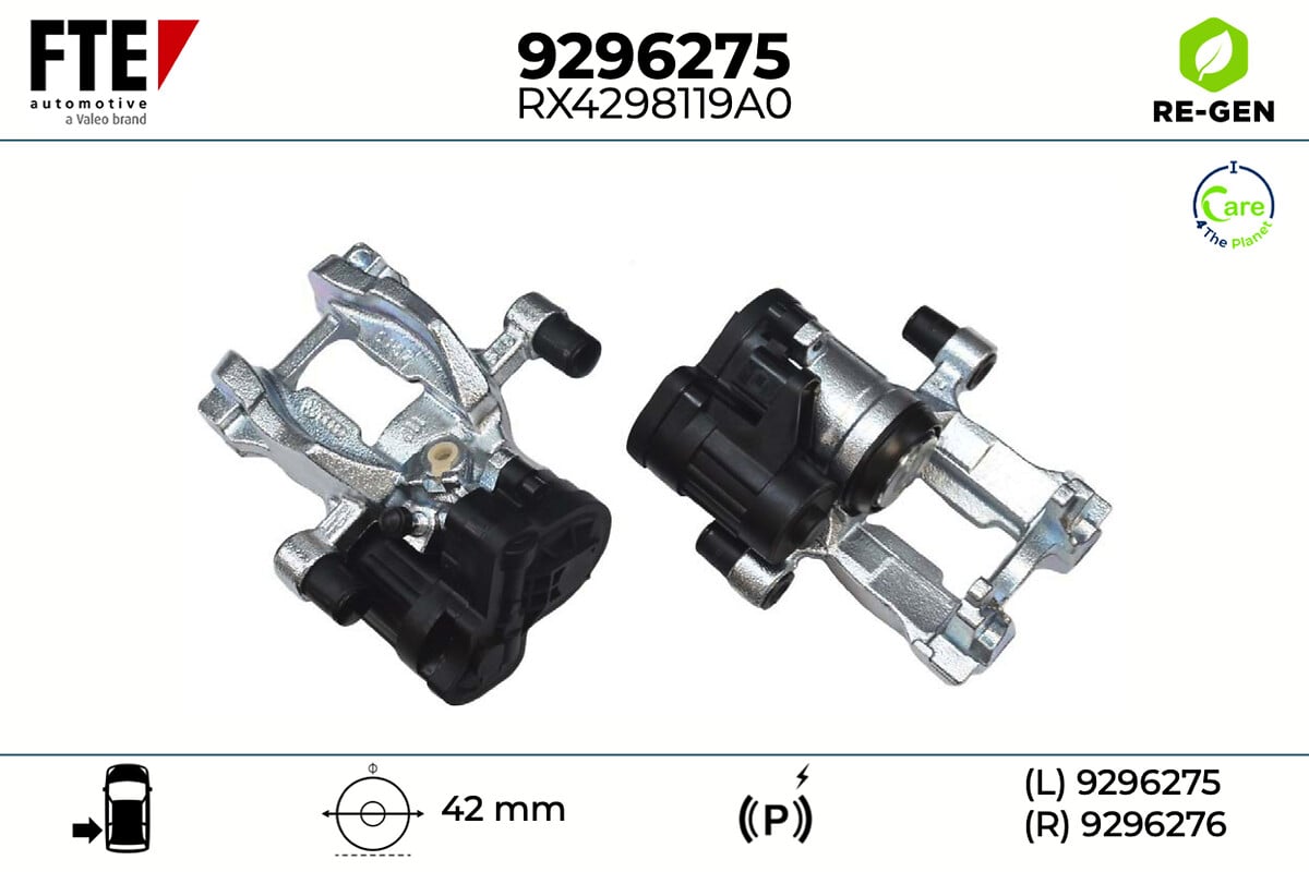 Étrier de frein FTE automotive GmbH ref. 9296275