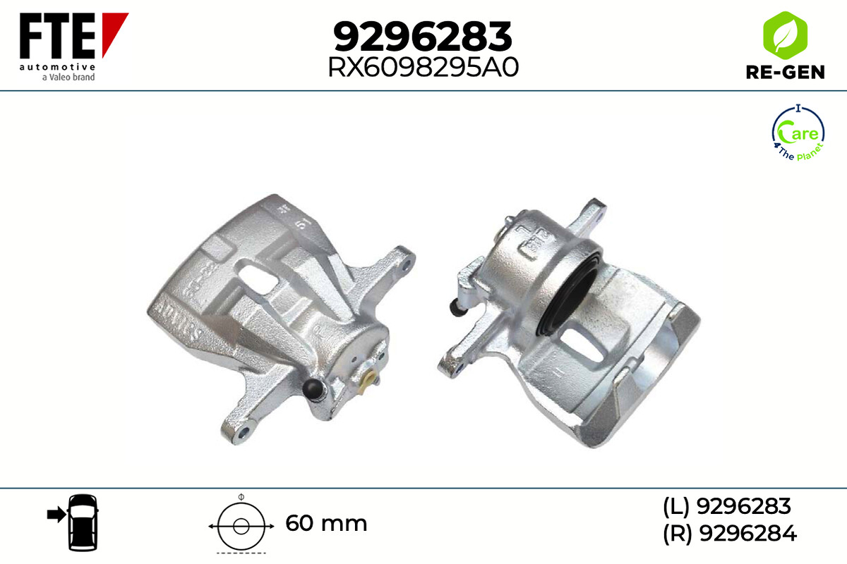 Étrier de frein FTE automotive GmbH 9296283