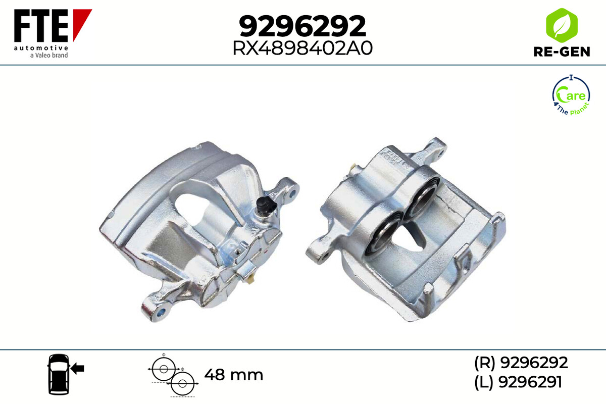 Étrier de frein FTE automotive GmbH 9296292