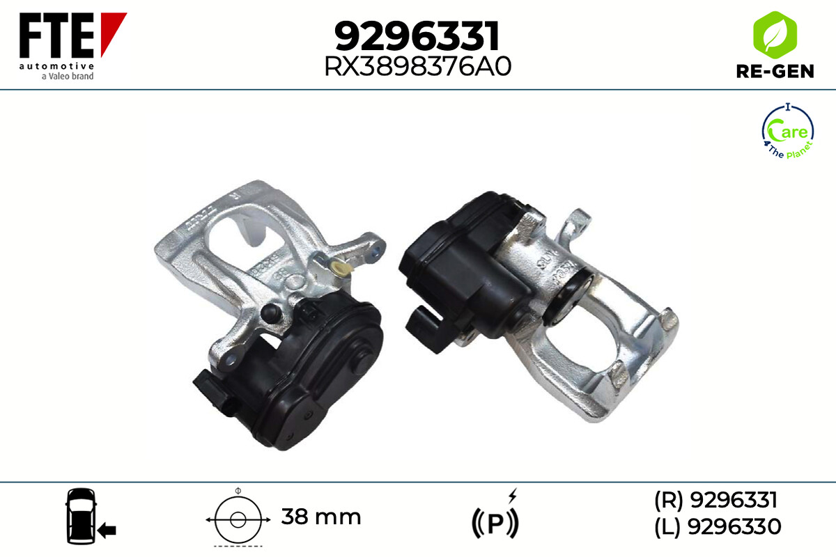 Étrier de frein FTE automotive GmbH 9296331