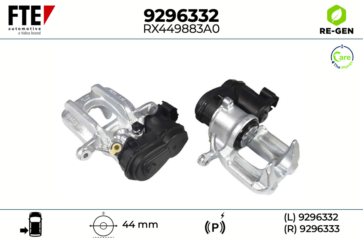 Étrier de frein FTE automotive GmbH ref. 9296332