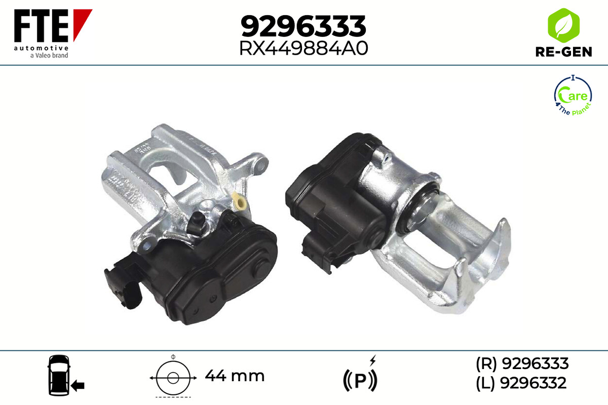 Étrier de frein FTE automotive GmbH 9296333