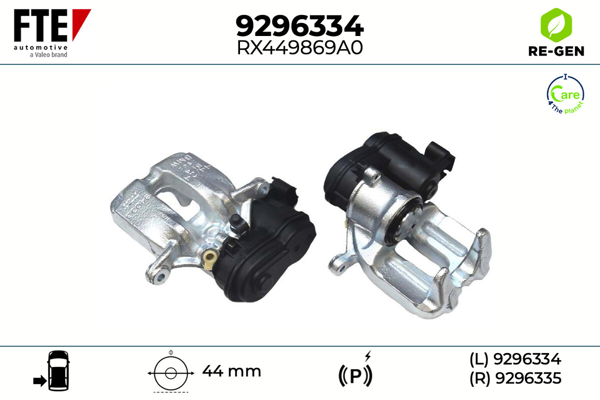 Étrier de frein FTE automotive GmbH ref. 9296334